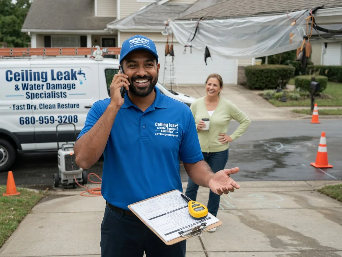 Ceiling Leak Cleanup Altheimer, AR FAQs